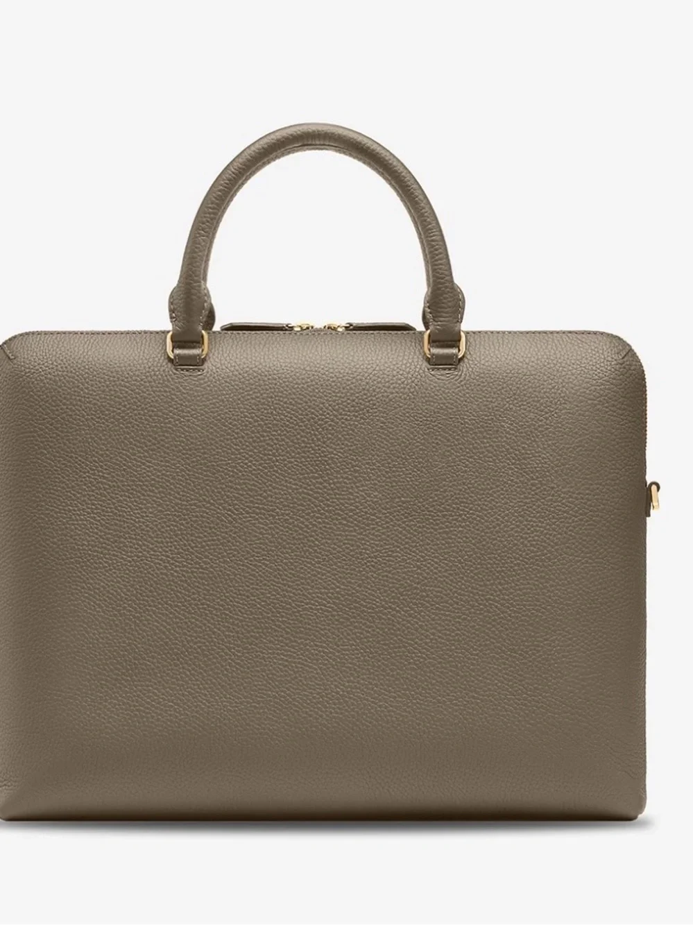 NWT MAISON DE SABRE The Laptop Bag Cashmere Clay Limited Edition